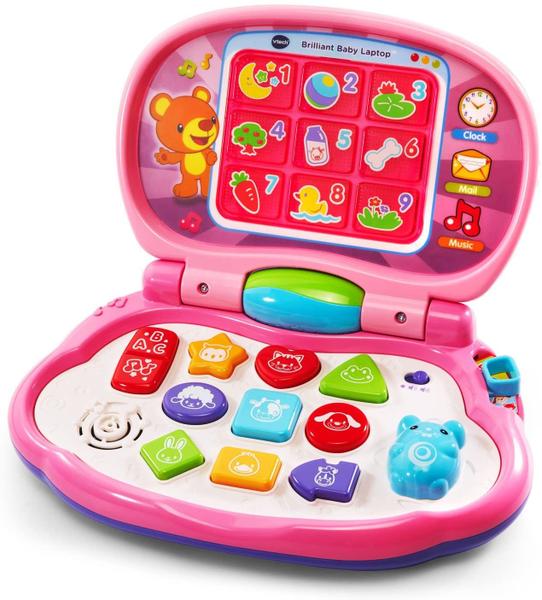 Imagem de VTech Brilliant Baby Laptop, rosa