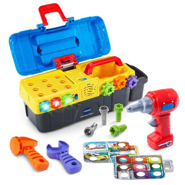 Imagem de VTech Drill & Learn Toolbox, Multicolor