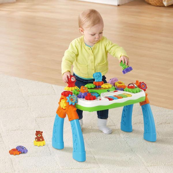 Imagem de VTech GearZooz 2-em-1 Jungle Friends Gear Park (Embalagem Livre de Frustração), Multicolor