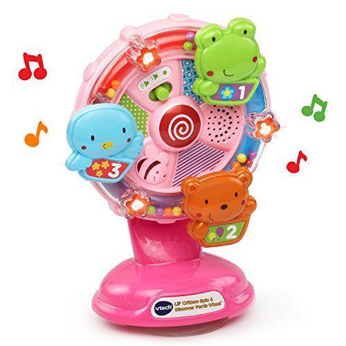 Imagem de VTech Lil' Critters Gira e Descobre Rodas Gigantes, Rosa (Exclusivo da Amazon)