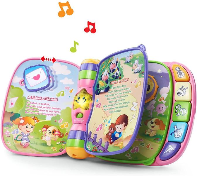 Imagem de VTech Musical Rhymes Book, Pink