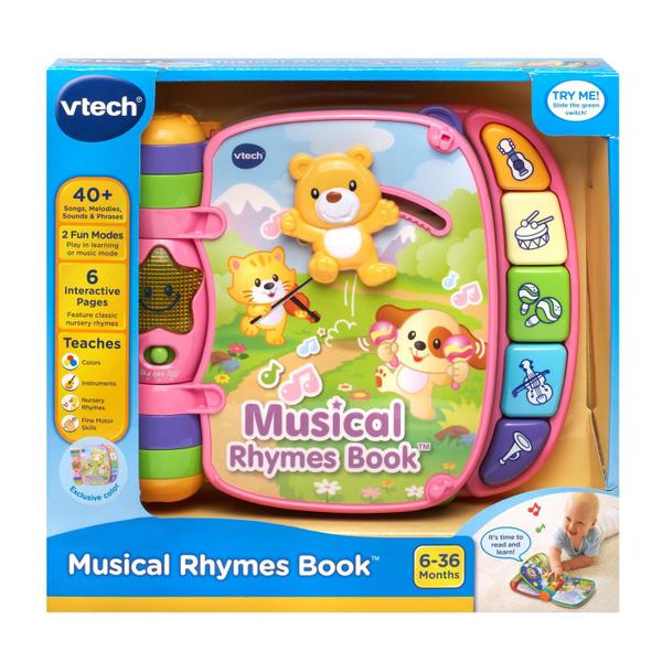 Imagem de VTech Musical Rhymes Book, Pink