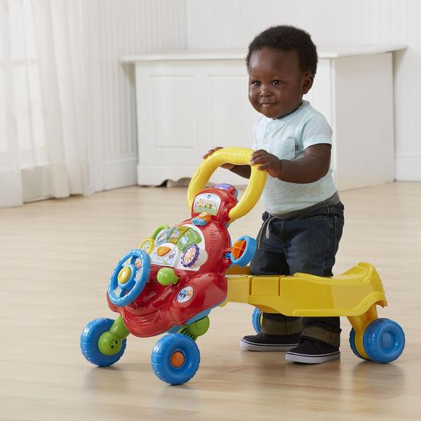 Imagem de VTech Sit, Stand and Ride Baby Walker, Amazon Exclusive (Embalagem Livre de Frustração)