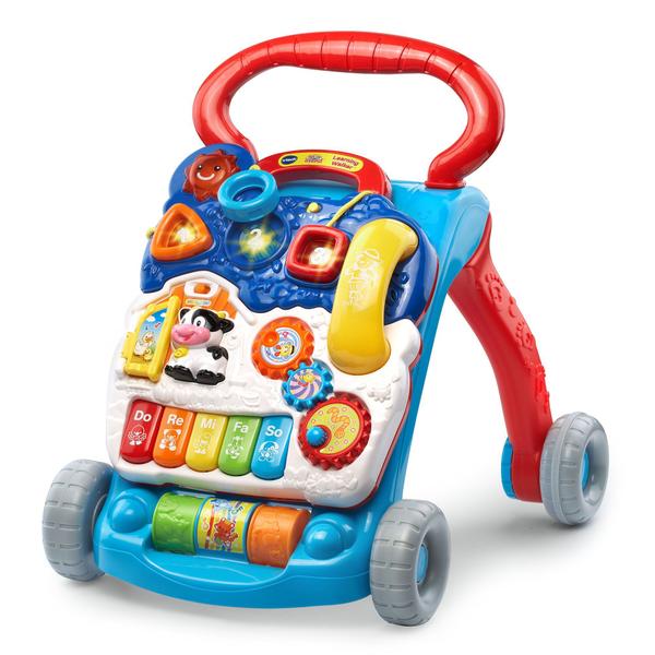 Imagem de VTech Sit-to-Stand Learning Walker (Embalagem Livre de Frustração), Azul