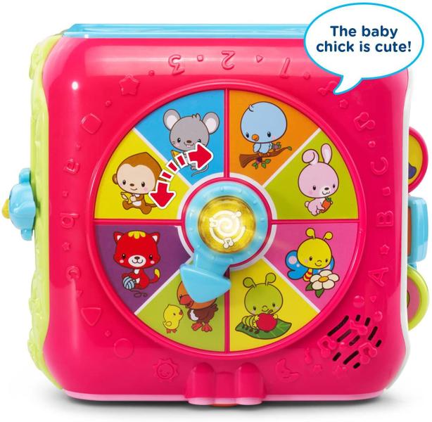 Imagem de VTech Sort and Discovery Activity Cube (Embalagem Livre de Frustração), Rosa