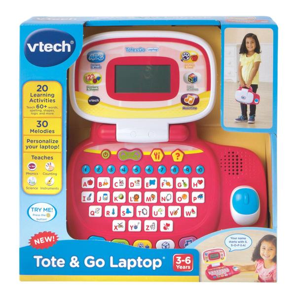 Imagem de VTech Tote e Go Laptop, Rosa