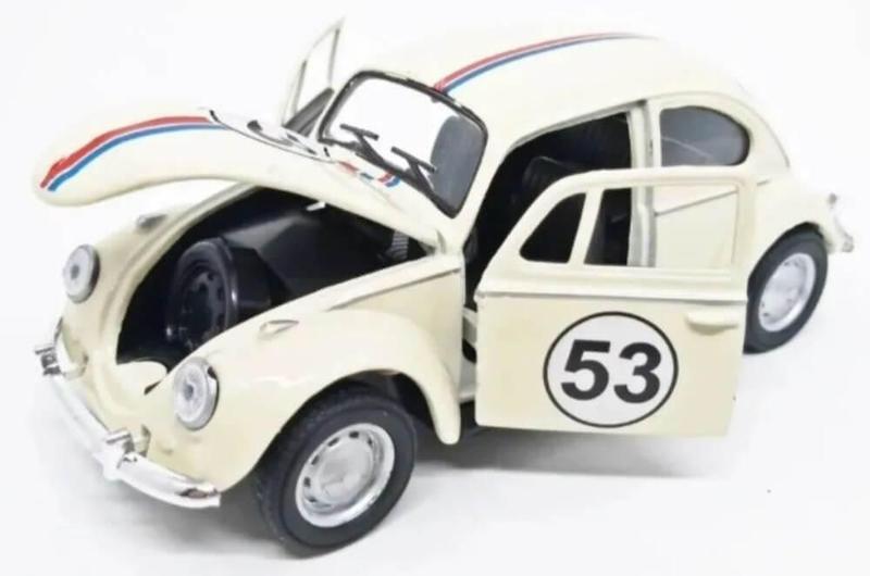 Imagem de Vw Fusca 53 Herbie 1:32 Die Cast