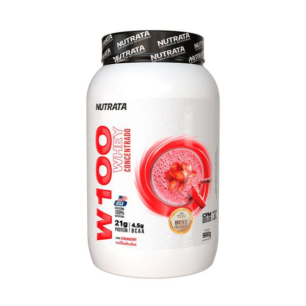 Imagem de W100 Whey Concentrado (Escolha seu sabor) - 900g - Nutrata