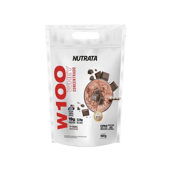 W100 Whey Concentrado Refil 900g - Nutrata Imagem de W100 Whey Concentrado Refil 900g - Nutrata