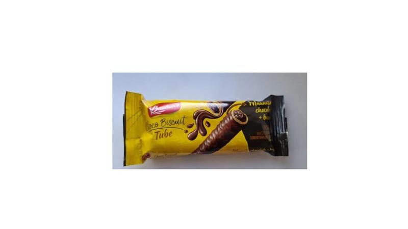 Imagem de Wafer Choco Biscuit Tubet Bauducco Recheio De Chocolate