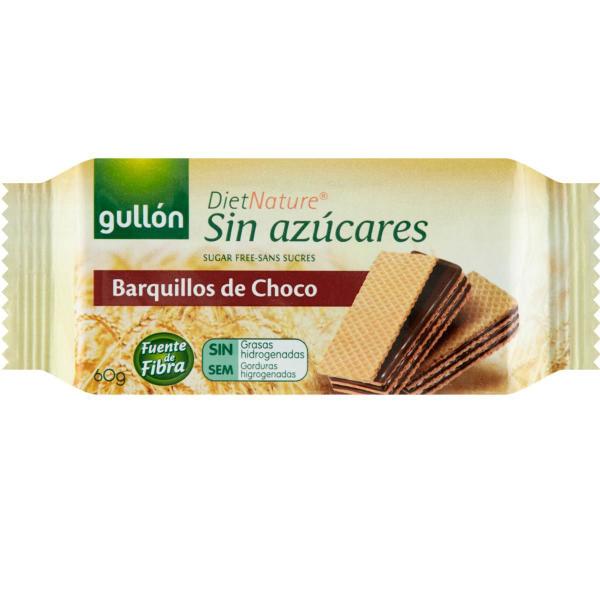 Imagem de Wafer De Chocolate Gullon Zero Açucar 60G