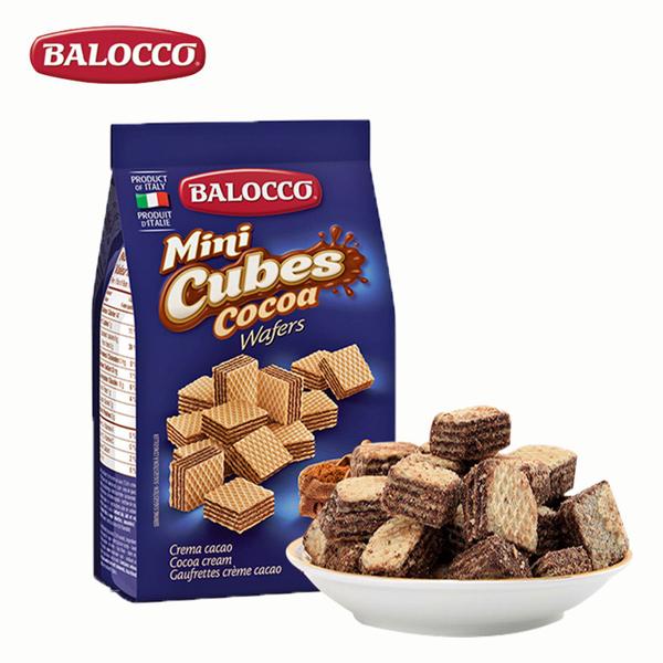 Imagem de Wafer Mini Cubos de Cacau BALOCCO 125g - Italia