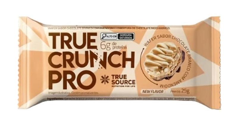 Imagem de Wafer Proteico True Crunch Pro Chocolate Branco True Source