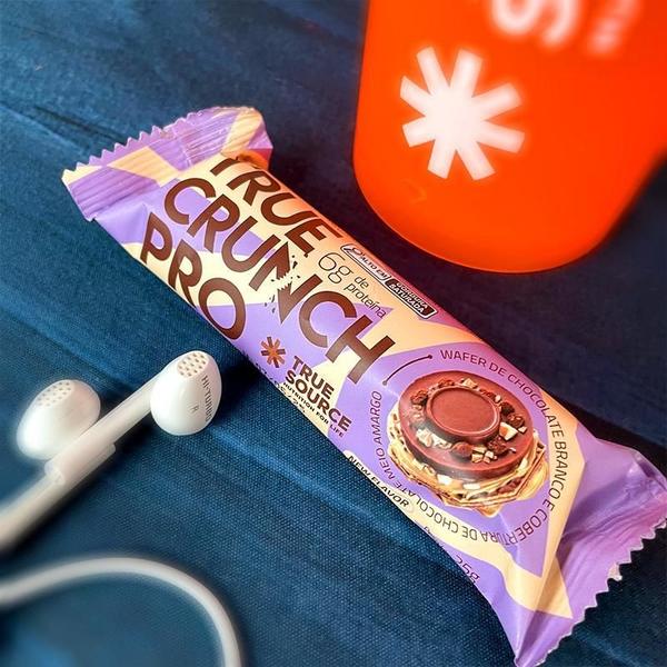 Imagem de Wafer Proteico True Crunch Pro Chocolate Meio Amargo True