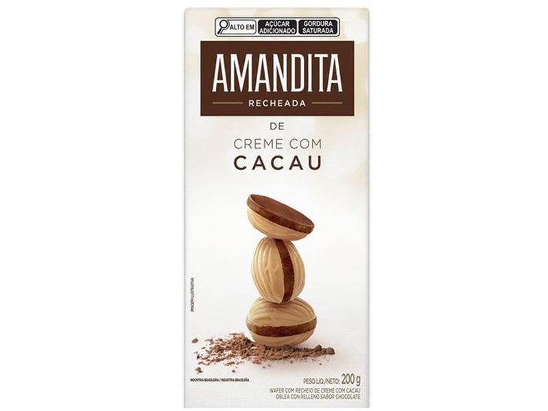Wafer Recheado Chocolate Amandita 200g Wafer Recheado Chocolate Amandita 200g