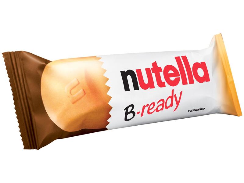 Wafer Snack Avelã Nutella Ferrero B-ready 22g Wafer Snack Avelã Nutella Ferrero B-ready 22g