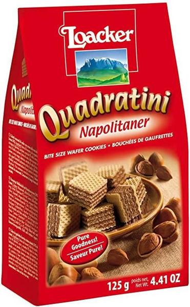 Imagem de Waffer Loacker Quadratini Napolitaner (Avelã) 125G