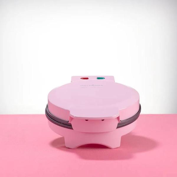 Imagem de Waffle Maker Britânia Rosa Antiaderente 850W 110v