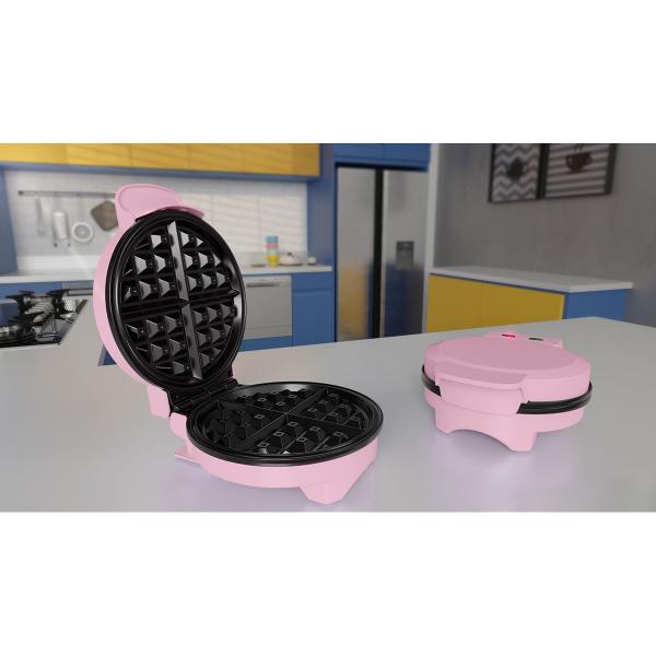 Imagem de Waffle Maker Rosa Britânia 850W Antiaderente BWM05RS