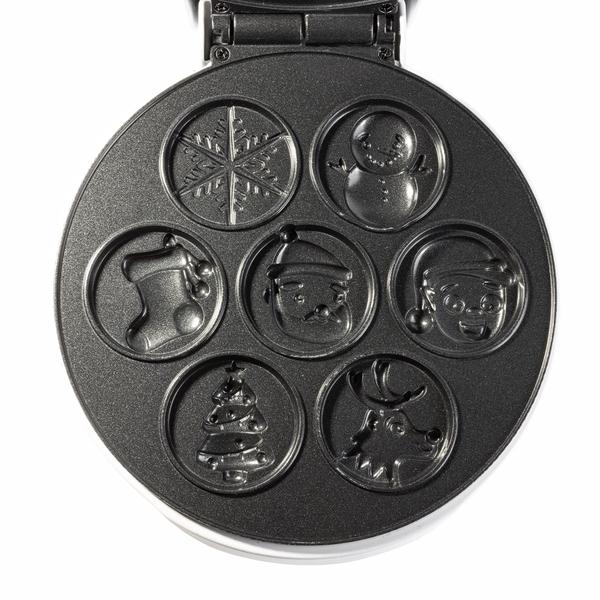 Waffle Maker Waffle Uau! Antiaderente Christmas Cheer Holiday - Waffle Wow! Imagem de Waffle Maker Waffle Uau! Antiaderente Christmas Cheer Holiday