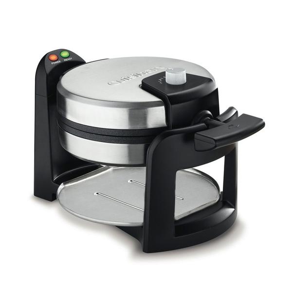 Wafleira Belga Cuisinart WAF-F30 Giratoria Flip 1000W Inox 110V - Prata Imagem de Wafleira Belga Cuisinart WAF-F30 Giratoria Flip 1000W Inox 110V - Prata