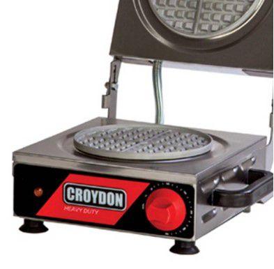 Imagem de Wafleira Industrial Redonda Simples MWRS Croydon 127v