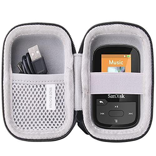 Imagem de Waiyu Hard EVA Travel Case para SanDisk 8GB/16GB/32GB Clip Jam MP3 Player Cases (Preto)