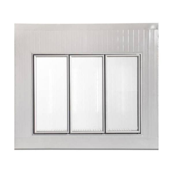 Walk in Cooler Gallant Congelados 3 Portas Vidro com Piso Painel 380V/3F CWCCP-03 Imagem de Walk in Cooler Gallant Congelados 3 Portas Vidro com Piso Painel 380V/3F CWCCP-03