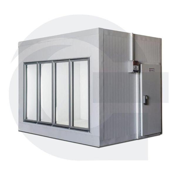 Imagem de Walk in Cooler Gallant Congelados 4 Portas Vidro com Piso Painel 220V/3F CWCCP-04