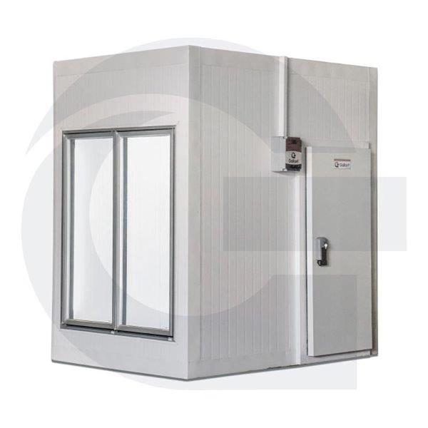 Walk in Cooler Gallant Resfriados 2 Portas Vidro com Piso Painel 220V/1F CWRCP-02 Imagem de Walk in Cooler Gallant Resfriados 2 Portas Vidro com Piso Painel 220V/1F CWRCP-02