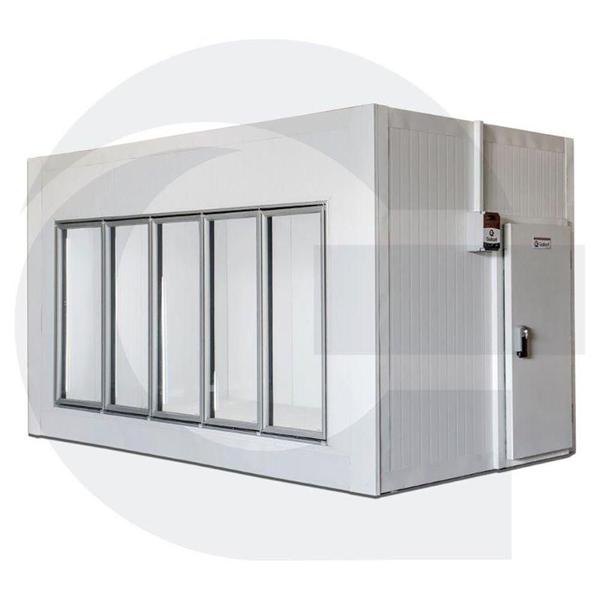 Imagem de Walk in Cooler Gallant Resfriados 5 Portas Vidro com Piso Painel 220V/3F CWRCP-05