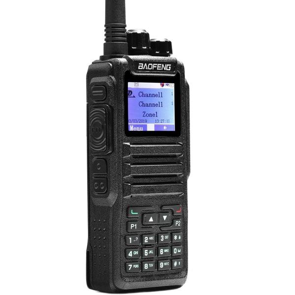 Imagem de Walkie Talkie Baofeng DM-1701UV - 10 KM - 64 Canais - Preto