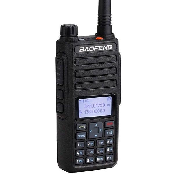 Imagem de Walkie Talkie Baofeng DM-1801UV - 10 KM - 64 Canais - Preto