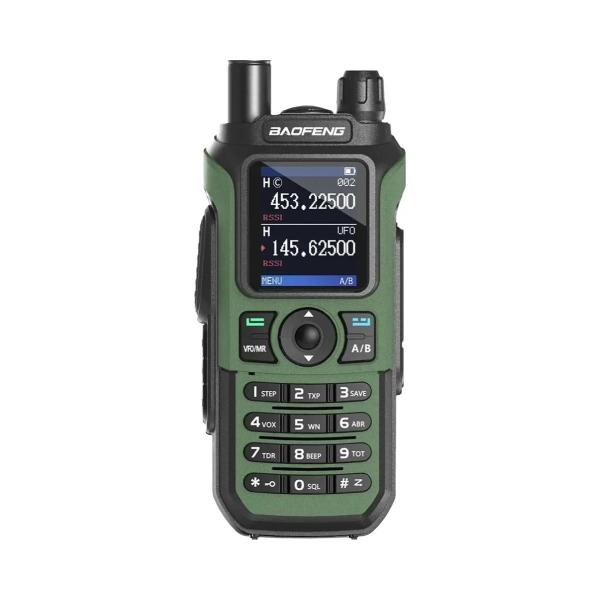 Imagem de Walkie Talkie Baofeng UV-21 Pro - À Prova D'Água, Longo Alcance (16km) e Multibanda