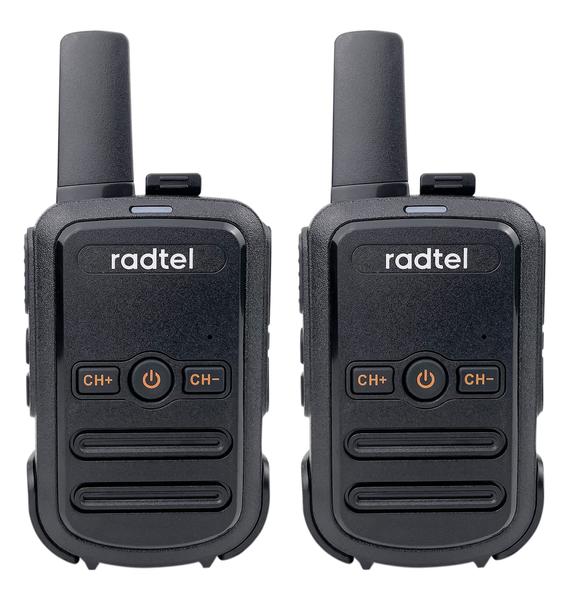 Imagem de Walkie Talkies Radtel RT12 recarregável, pacote com 2 unidades, de longo alcance