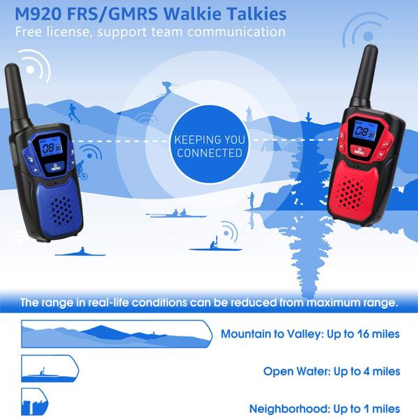 Imagem de Walkie Talkies Topsung recarregável de longo alcance para adultos