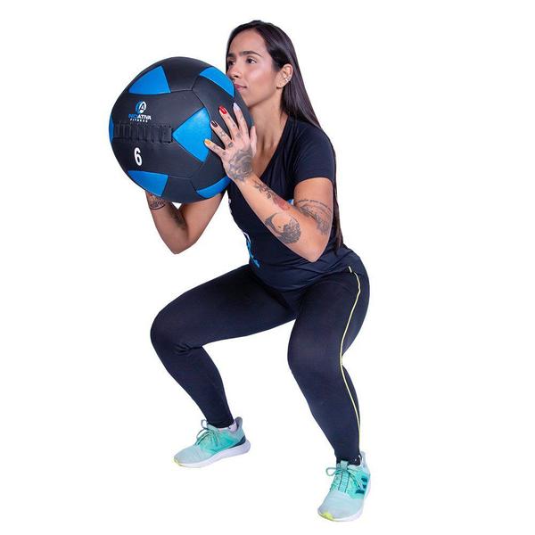 Imagem de Wall ball 12kg profissional - unidade  iniciativa fitness