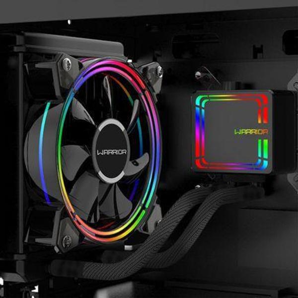 Imagem de Warrior Borys Water Cooler Rgb 120mm Multilaser - Ga183