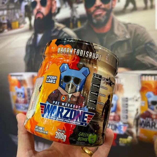 Warzone Pote 300g Under Labz Imagem de Warzone Pote 300g Under Labz