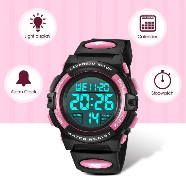 Imagem de Watch A ALPS Kids Boys 3-12 anos à prova d'água de silicone de 50 m