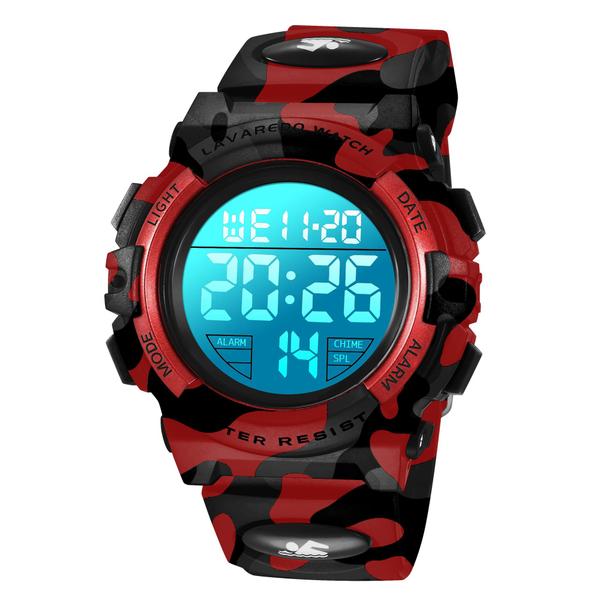 Imagem de Watch A ALPS Kids Boys 3-12 anos à prova d'água de silicone de 50 m