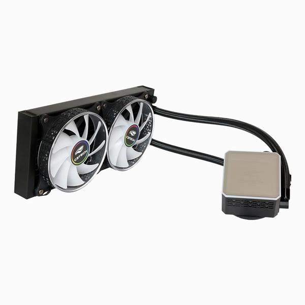 Imagem de Water Cooler 240mm C3Tech Gaming FC-W240RGB, Preto