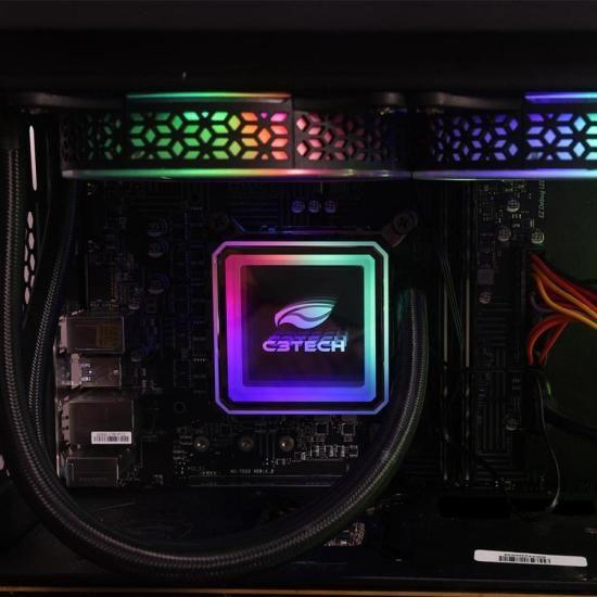 Imagem de Water Cooler C3Tech FC-W240RGB Preto F002