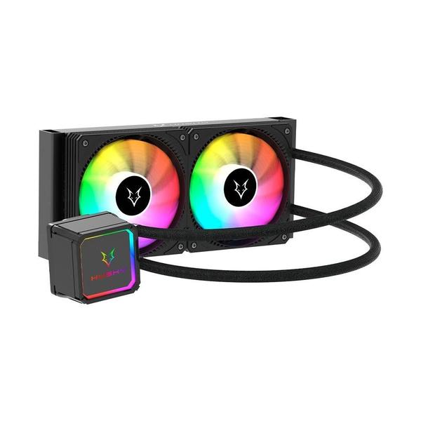 Water Cooler Husky Freezy, Iluminação ARGB, 240mm, AMD e Intel, Preto - HWT200PT Water Cooler Husky Freezy, Iluminação ARGB, 240mm, AMD e Intel, Preto - HWT200PT