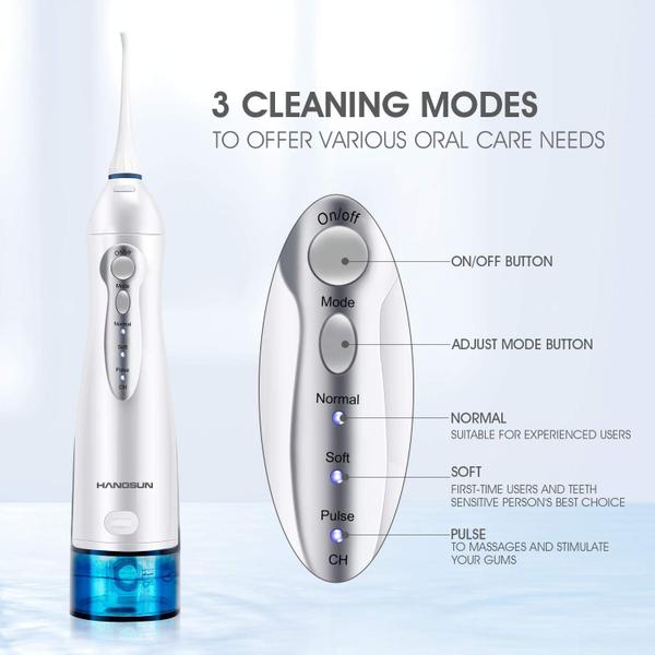 Imagem de Water Flosser Hangsun HOC700 Professional sem fio 300 ml