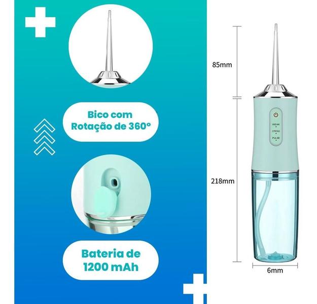 Imagem de Water Pik Irrigador Bucal Sem Fio Recarregável Portátil Full