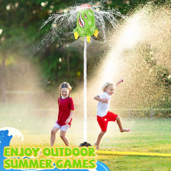 Imagem de Water Sprinkler Rocket Launcher Skirfy Outdoor Kids Toy