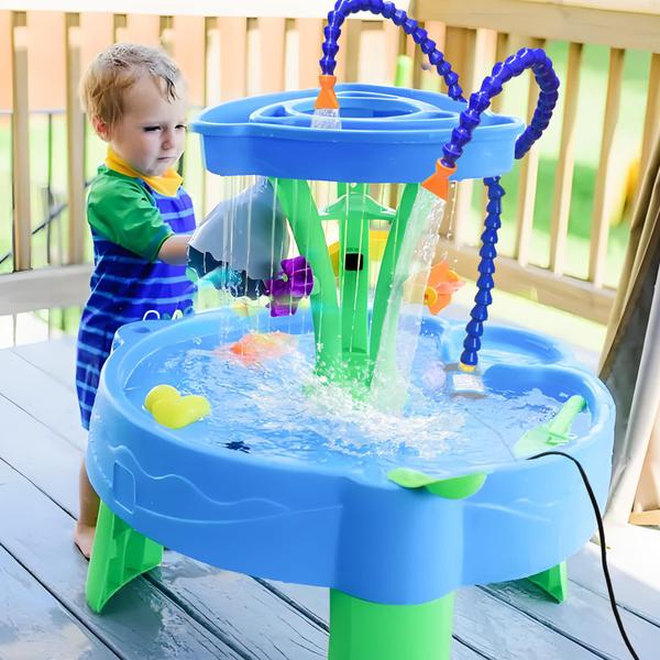 Imagem de Water Table Pump Rider mike Water Table Table para crianças de 3 a 5 anos