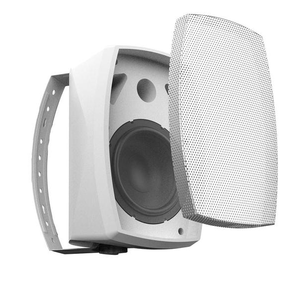 Imagem de Wave One WOD125 Par de Caixas Acústicas Outdoor e Indoor com Woofer 5,25" 125W IP56 UV Branco