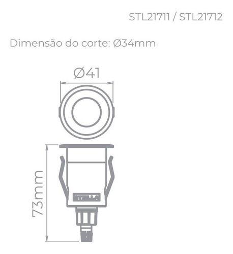 Way up balizador de solo - stl21711pto/30 - Stella Imagem de Way up balizador de solo - stl21711pto/30